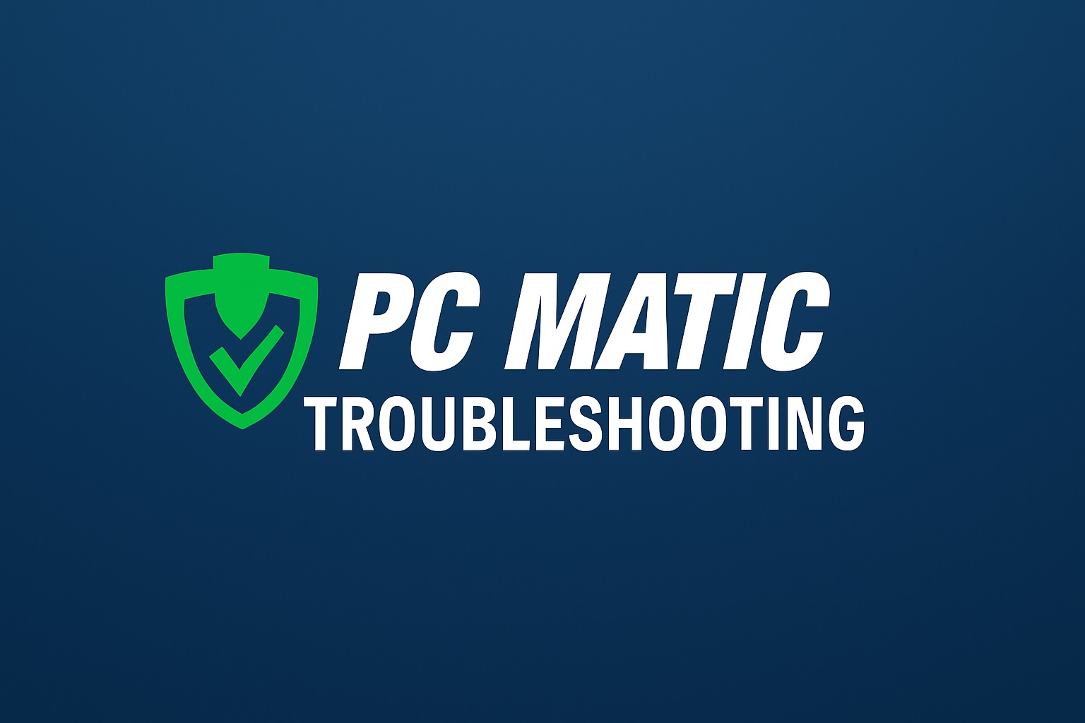 PC Matic install page